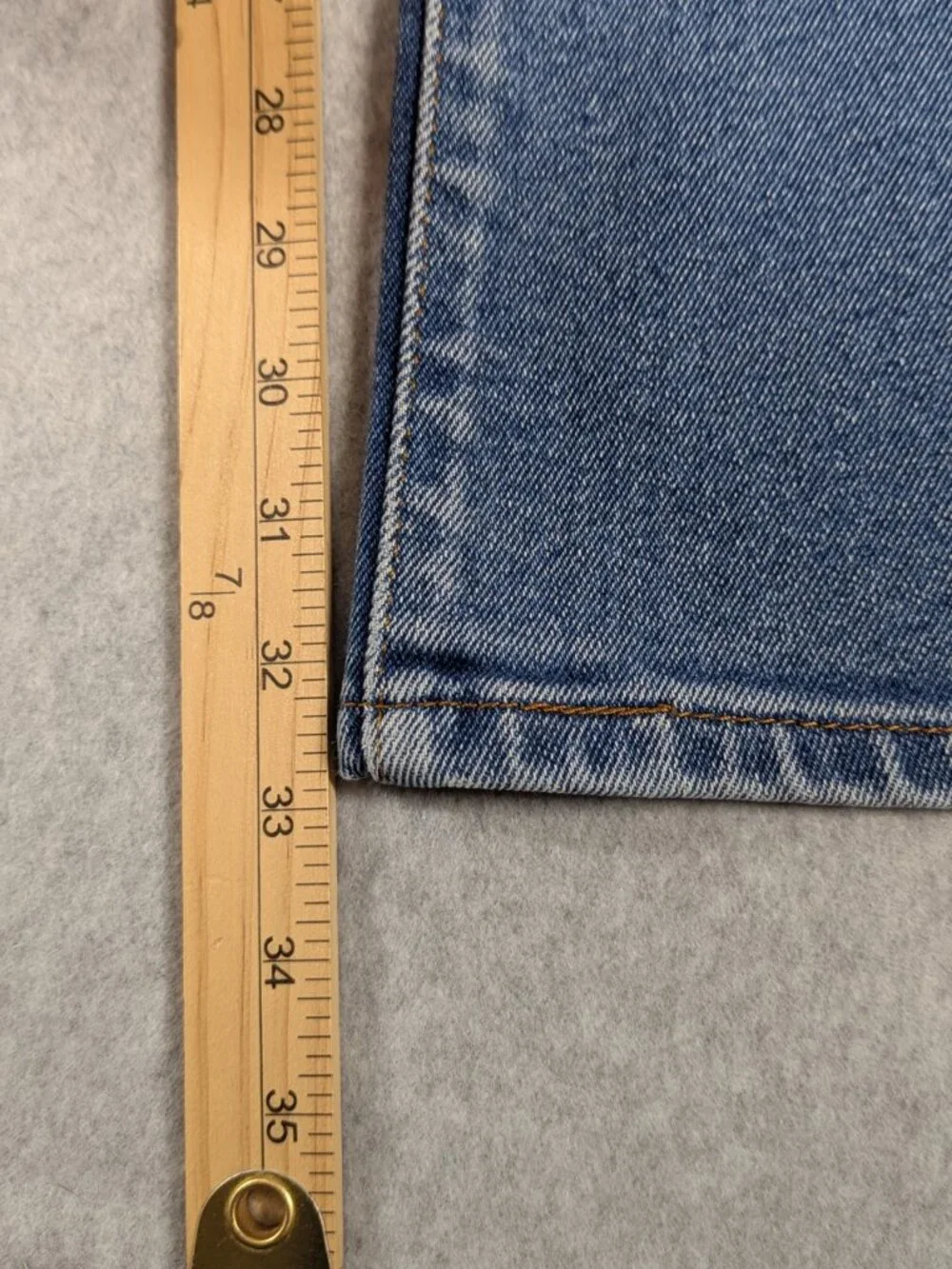 Levi's 517 Jeans Men's 35x34 (Actual 34x33) Blue Bootcut Rodeo Cowboy Western